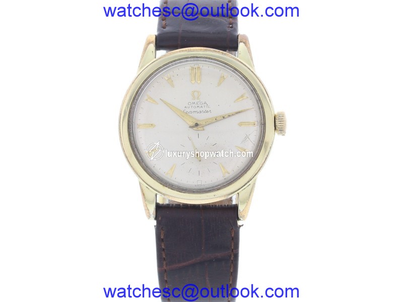 Omega Seamaster 2576-7 Sub-Second Gold Plated Men's Watch Omega