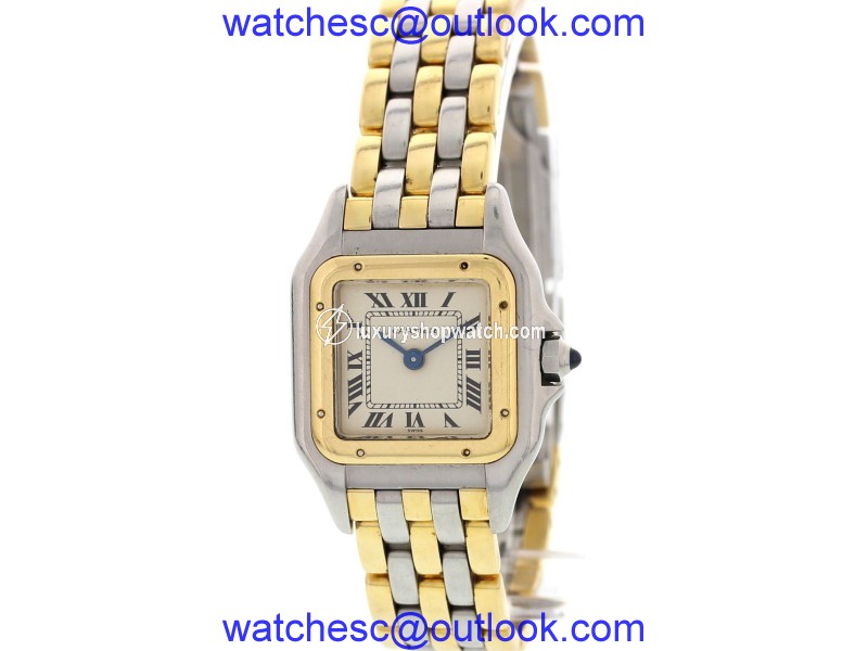 Cartier Panthere 112000 Two Tone Womens Watch Cartier