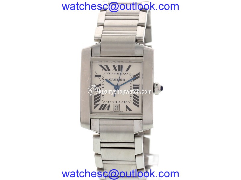 Cartier 2302 Tank Francaise Stainless Steel Watch Cartier