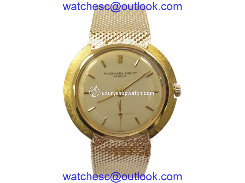 Audemars Piguet 18K Yellow Gold Unisex Wristwatch Audemars Piguet