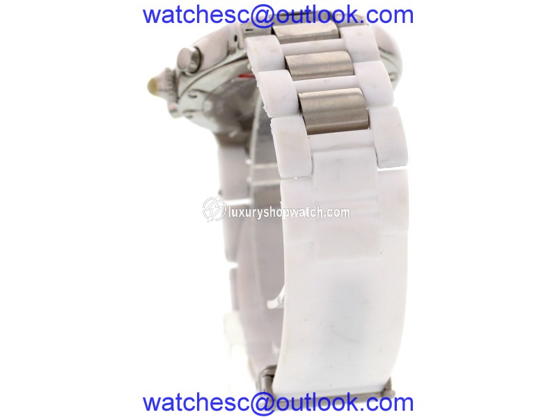 Cartier Must 21 2424 Chronoscaph w/ Diamonds Stainless Steel Unisex Watch Cartier