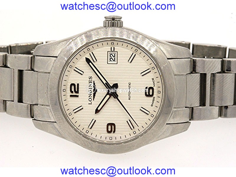 Longines Conquest L22854 Classic Automatic Stainless Steel 30mm Watch Longines