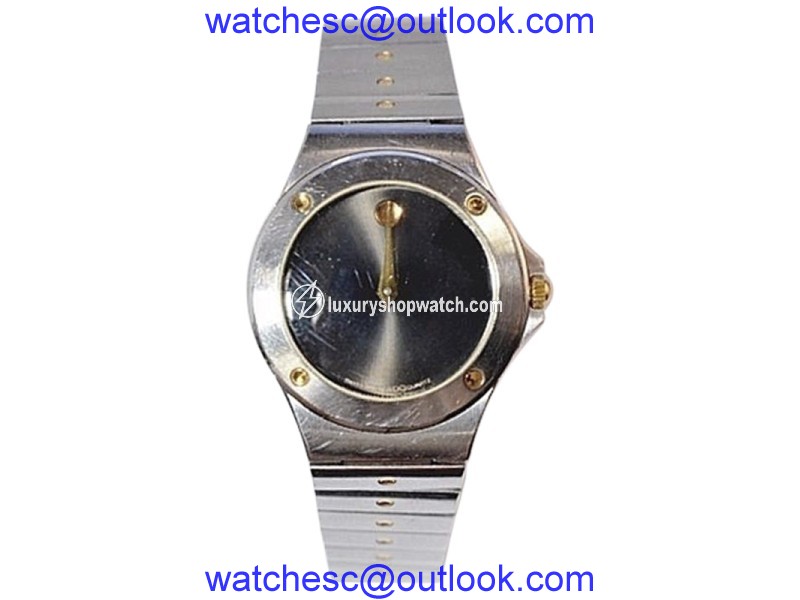 Movado 86 A1 837.2.Two Tone Stainless Steel and Yellow Gold 24mm Womens Watch Movado