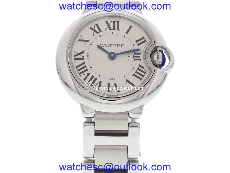 Cartier Ballon Bleu 3009 Stainless Steel 29mm Womens Watch Cartier