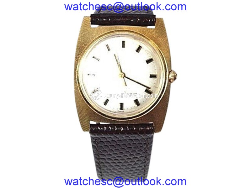 LeCoultre Master Mariner 14K Yellow Gold / Leather Automatic 29mm Mens Watch LeCoultre