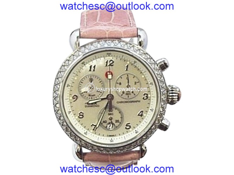 Michele CSX MW03C01 Stainless Steel & Mother of Pearl Dial 36mm Womens Watch Michele