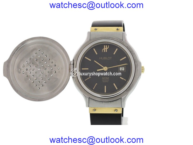 Hublot MDM S140.11.2 Stainless Steel / 18K Yellow Gold 32mm Womens Watch Hublot