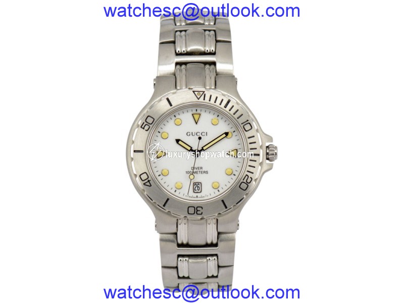 Gucci 9750M Stainless Steel Quartz 38mm Mens Watch Gucci
