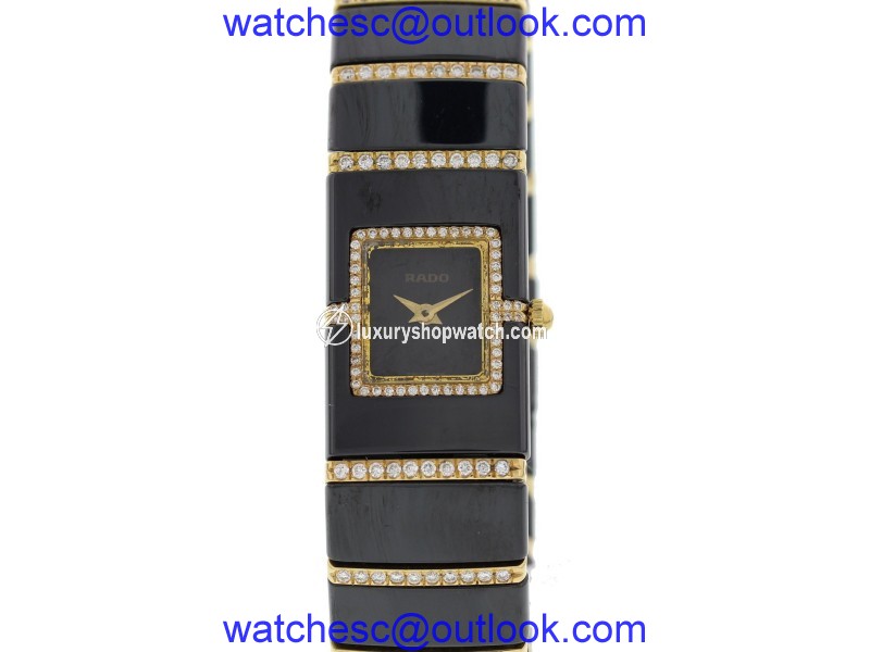 Rado DiaStar 963.0409.3 18K Yellow Gold / Stainless Steel 16mm Womens Watch Rado