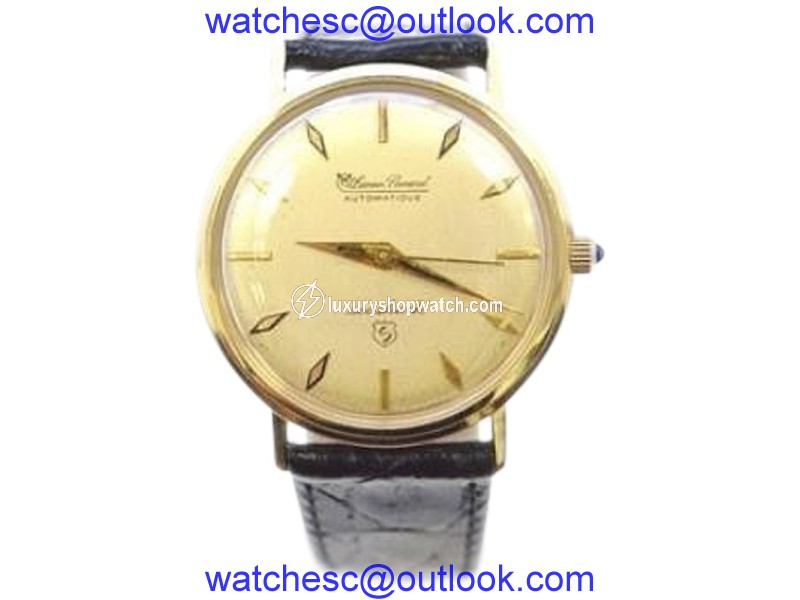 Lucien Piccard Seashark 14K Yellow Gold Automatic 32mm Mens Watch Lucien Piccard