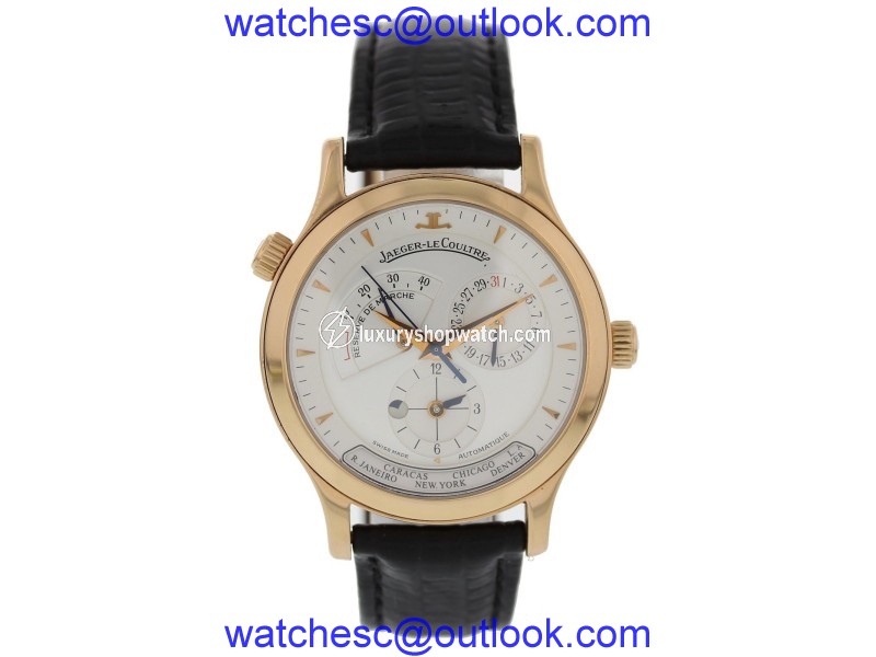 Jaeger LeCoultre Master Control Geographic 142.2.92 18K Rose Gold 38mm Mens Watch Jaeger LeCoultre
