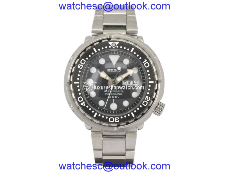 Seiko Prospex Marinemaster 7C46-0AC0 Stainless Steel 47.5mm Mens Watch Seiko