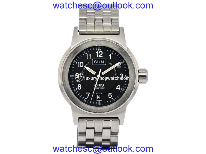 Oris Big Crown 7500 Stainless Steel Automatic 40mm Mens Vintage Watch Oris