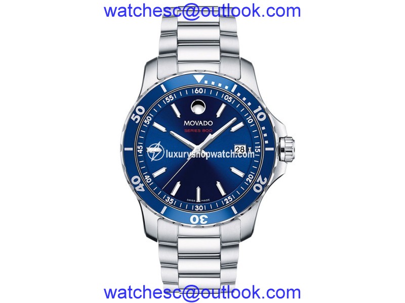 Movado Series 800 14.2.27.1359 Stainless Steel Quartz 40mm Mens Watch Movado