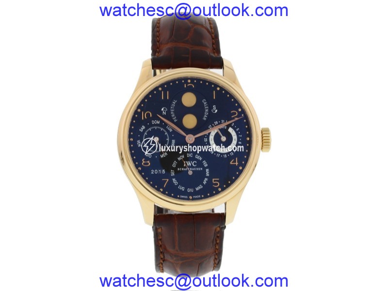 IWC Portuguese IW503202 18K Rose Gold 44.2mm Mens Watch IWC