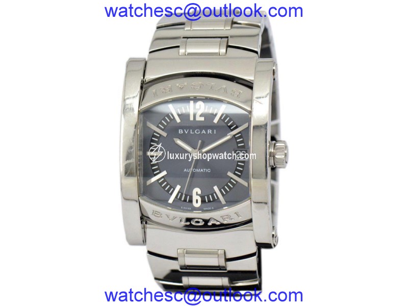 Bulgari Assioma AA44S Stainless Steel Automatic 34.5mm Mens Watch Bulgari