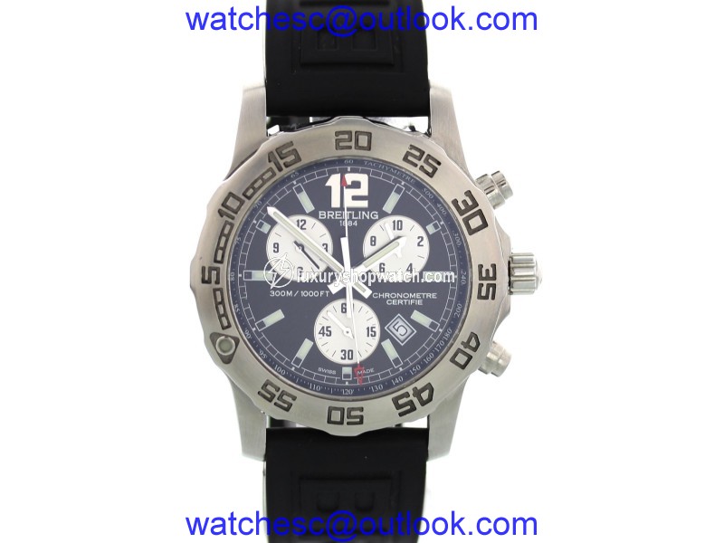 Breitling Colt Chronograph A73387 Stainless Steel Quartz 43mm Mens Watch Breitling