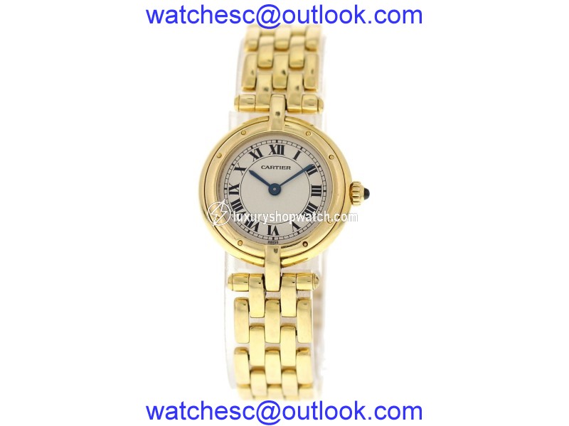 Cartier Panthere Vendome 18K Yellow Gold Quartz 24mm Womens Watch Cartier