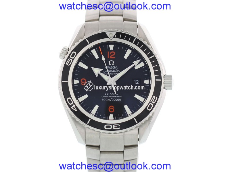 Omega Seamaster Planet Ocean 2200.51.00 Stainless Steel Automatic 45mm Mens Watch Omega