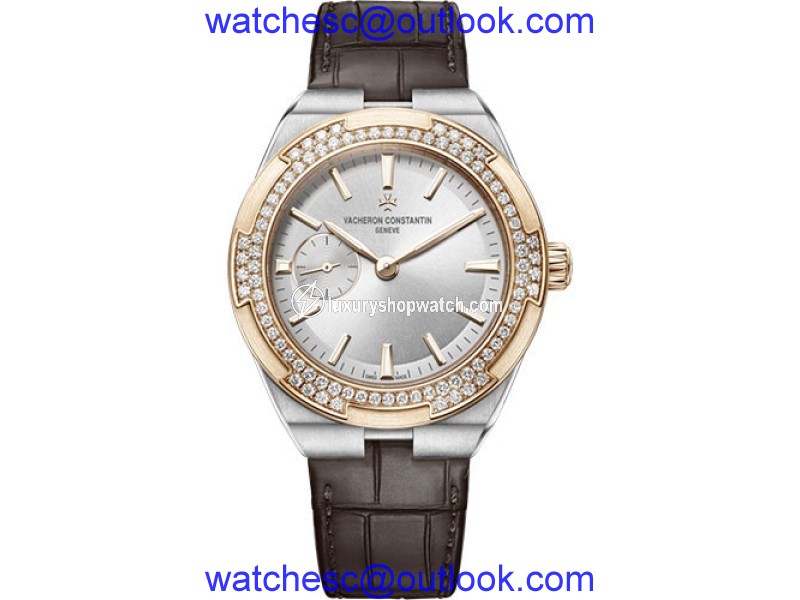 Vacheron Constantin Overseas 2305V/000M-B400 Stainless Steel & Leather Automatic 37mm Womens Watch Vacheron Constantin