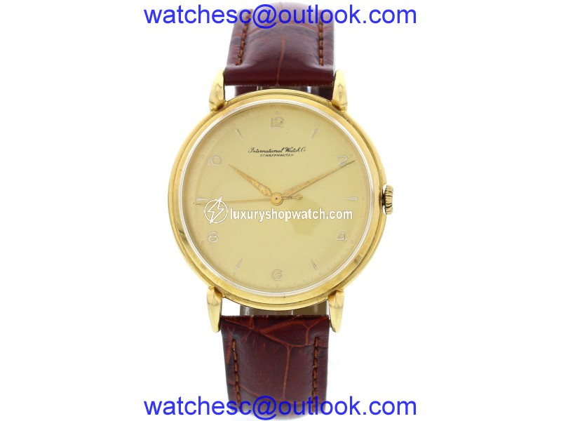 IWC Schaffhausen 18K Yellow Gold Men's Watch IWC