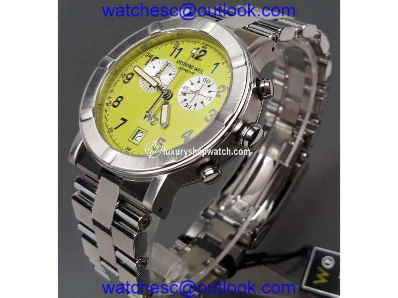 Raymond Weil Stainless Steel W1 8000 Parsifal Chronograph Date Watch Raymond Weil