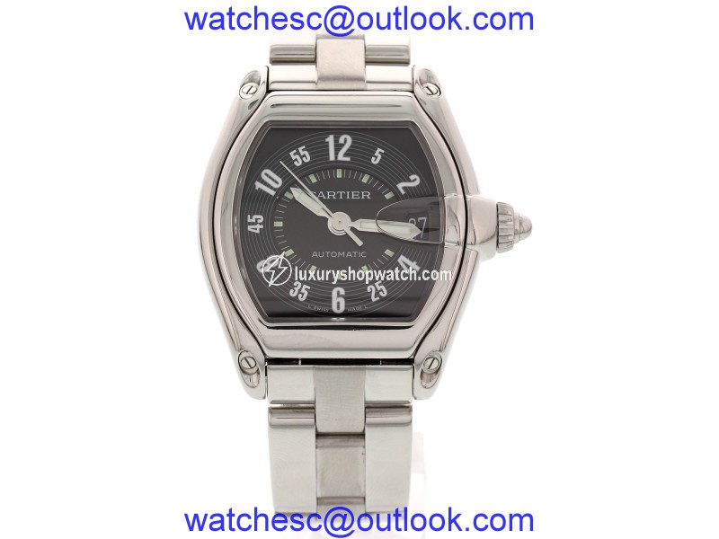 Cartier 2510 Roadster Stainless Steel Automatic Mens Watch Cartier