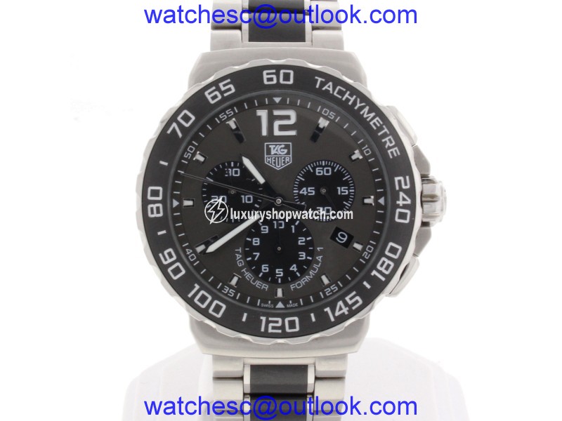 Tag Heuer Formula 1 CAU1115.BA0869 Stainless Steel & Ceramic 42mm Watch Tag Heuer