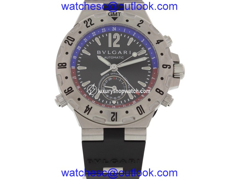 Bvlgari Diagono Professional GMT40S Stainless Steel Chronograph Automatic 40mm Watch Bvlgari