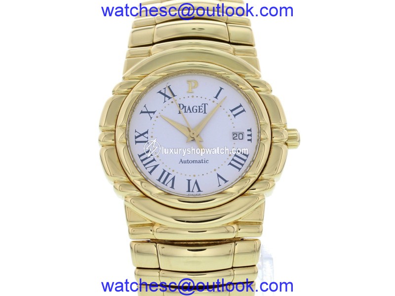 Piaget Tanagra 24041 M 401 D 18K Yellow Gold Automatic 33 mm Unisex Watch Piaget
