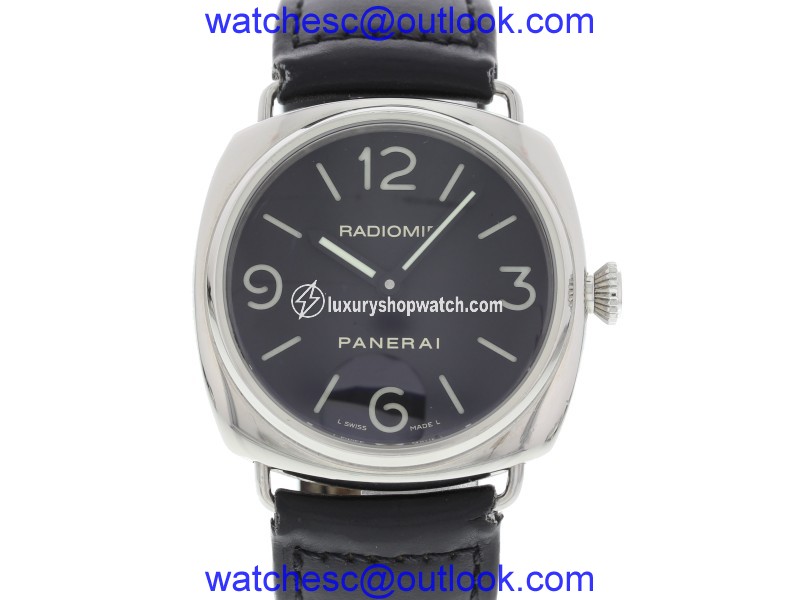 Panerai Radiomir PAM 210 / OP 6623 Stainless Steel & Leather Manual 45mm Mens Watch Panerai