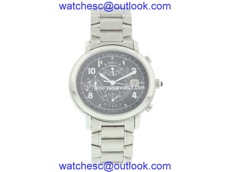 Audemars Piguet Millenary E47449 Stainless Steel Black Dial Automatic 42mm Mens Watch Audemars Piguet