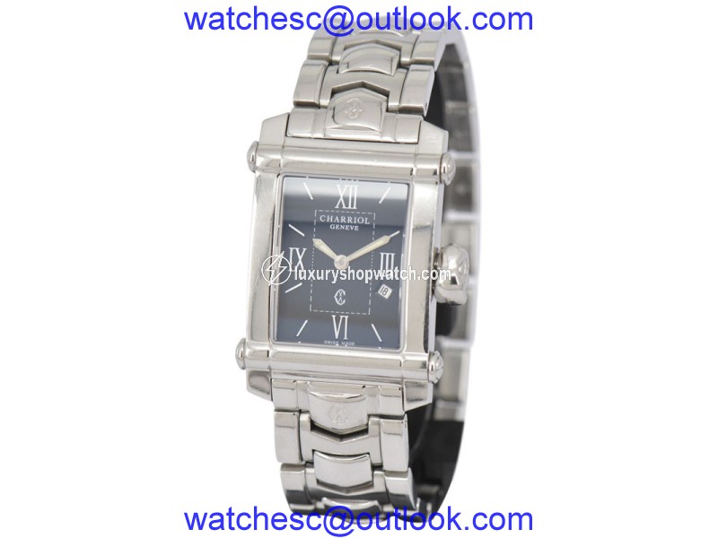 Philippe Charriol COLVMBVS CCSTRH Stainless Steel 25mm Mens Watch Charriol