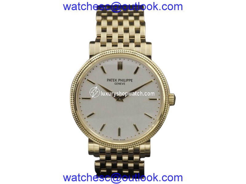 Patek Philippe Calatrava 5120J Yellow Gold 37mm Unisex Watch Patek Philippe