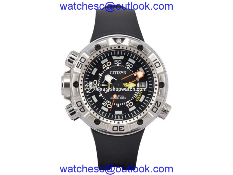 Citizen Promaster Aqualand BN2021-03E Stainless Steel / Rubber 49.5mm Mens Watch Citizen