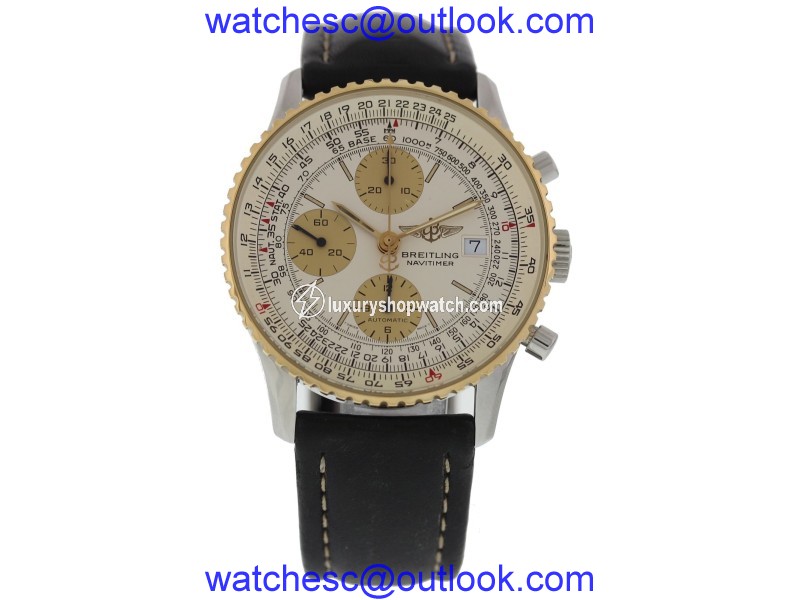 Breitling Navitimer II D13022 18K Yellow Gold/Stainless Steel Automatic 41.50mm Mens Watch Breitling