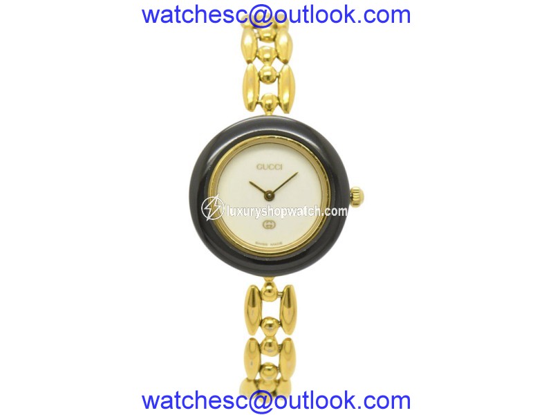 Gucci 11/12 Gold Plated Quartz 26mm Womens Watch Gucci