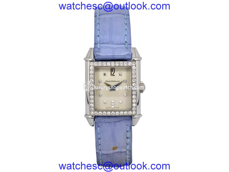 Girard-Perregaux 2592 Stainless Steel & Leather Quartz 23mm Womens Watch Girard-Perregaux