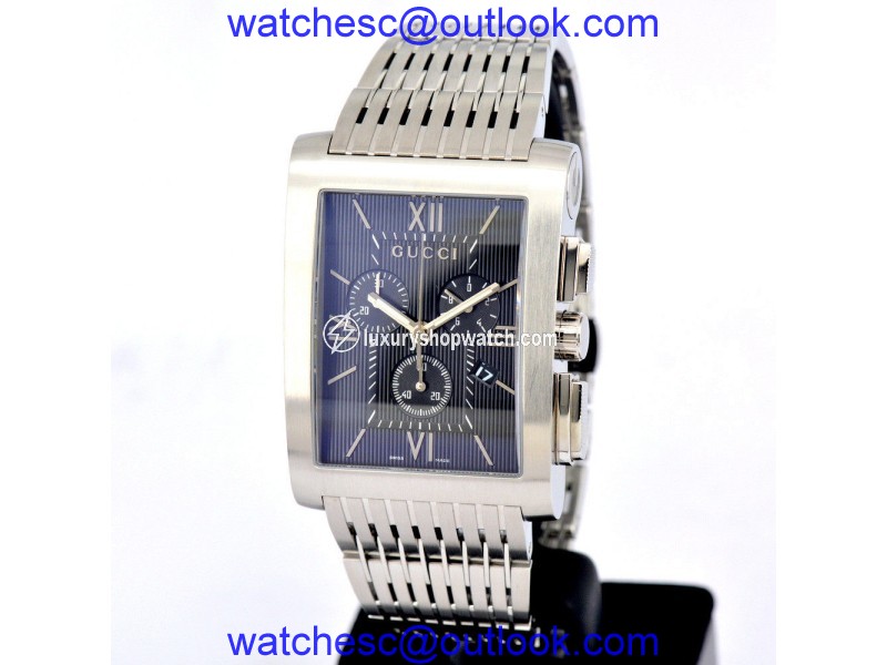 Gucci 8600M Stainless Steel with Black Dial Quartz 35mm Mens Watch Gucci