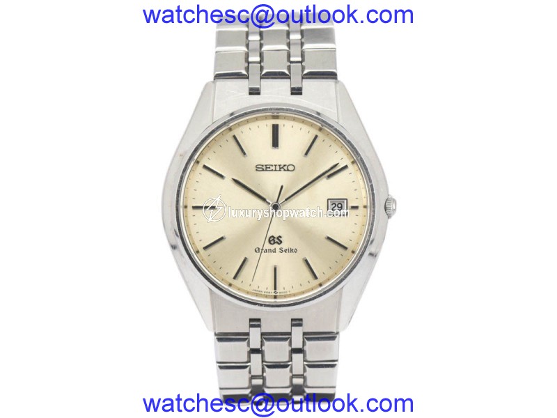 Seiko Grand Seiko 9587-8000 Stainless Steel Quartz 36.5mm Men's Watch Seiko
