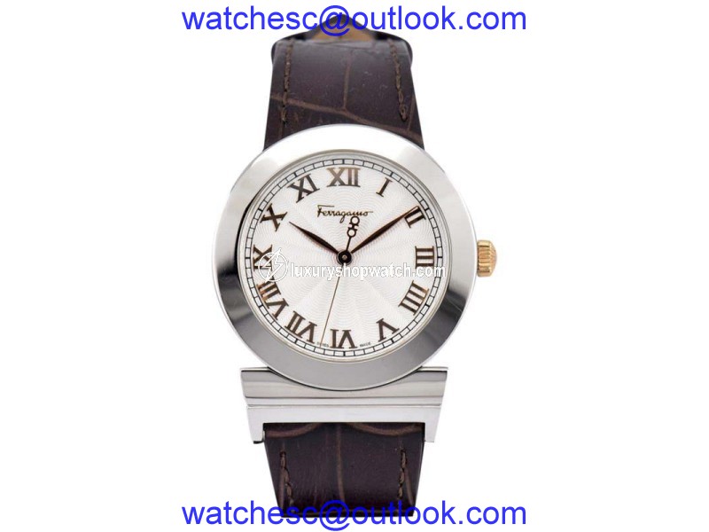 Salvatore Ferragamo F72 Stainless Steel Quartz 33mm Womens Watch Salvatore Ferragamo