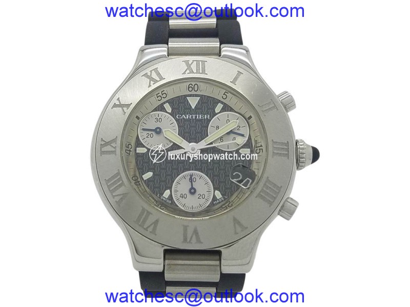 Cartier Must 21 Chronoscaph W10125U2 38mm Unisex Watch Cartier