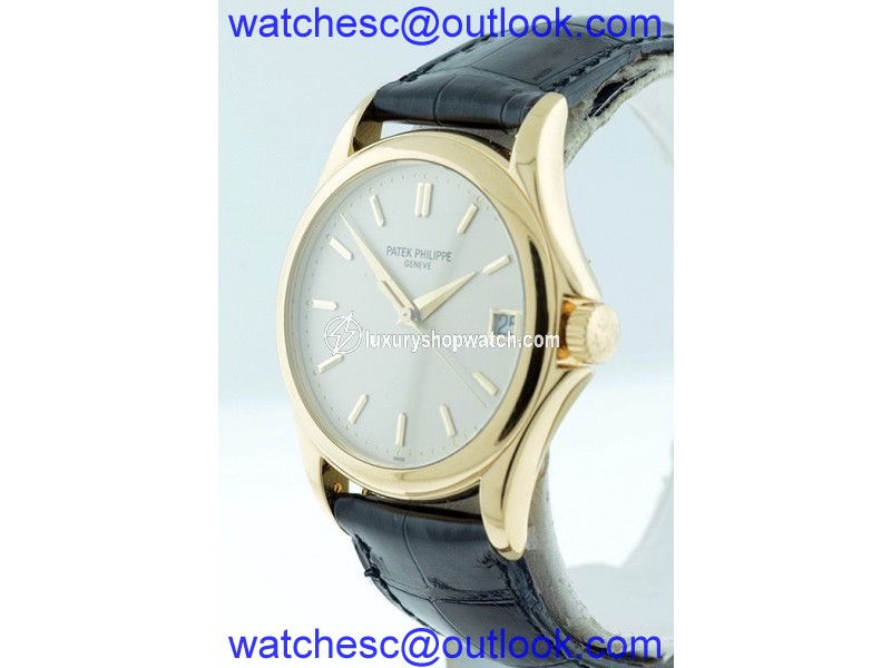Patek Philippe Calatrava 5127J 18K Yellow Gold Mens 37mm Watch Patek Philippe
