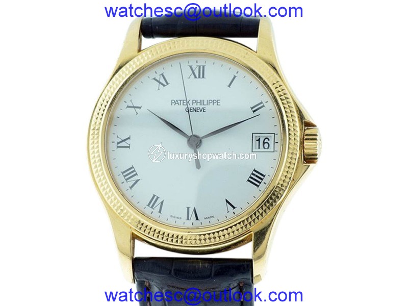 Patek Philippe Calatrava 5117J 18K Yellow Gold Automatic 37mm Watch Patek Philippe