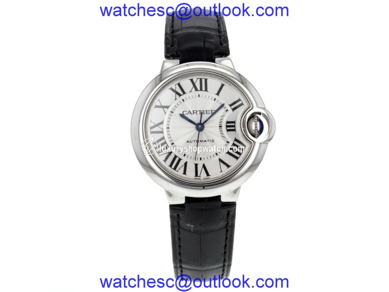 Cartier Ballon Bleu 33mm W6920085 Stainless Steel Watch Cartier