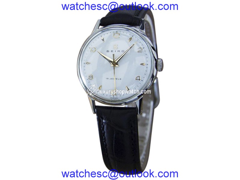 Seiko S Stainless Steel Manual Vinatge 31mm Mens Watch Year 1950 Seiko