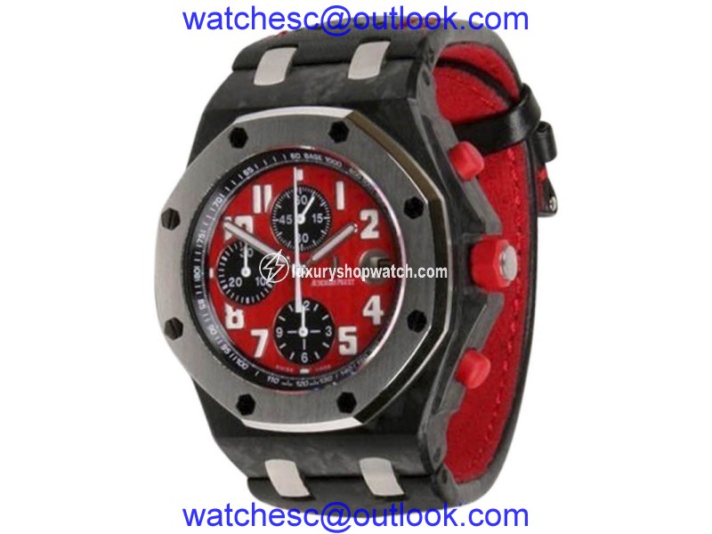 Audemars Piguet Royal Oak Offshore Singapore Limited Edition Black Forged Carbon 44mm Watch Audemars Piguet