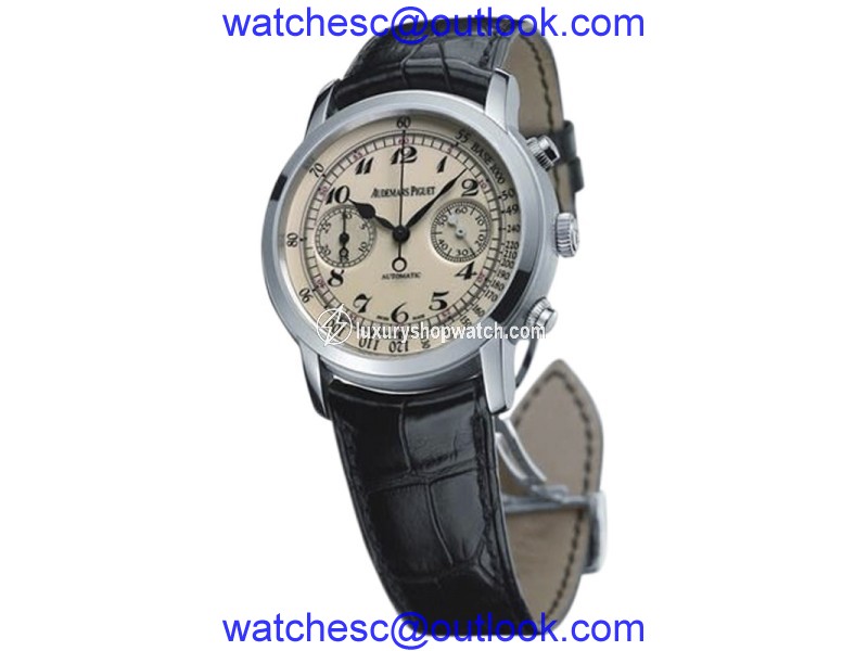 Audemars Piguet Jules Audemars Chronograph 18K White Gold 41mm Watch Audemars Piguet