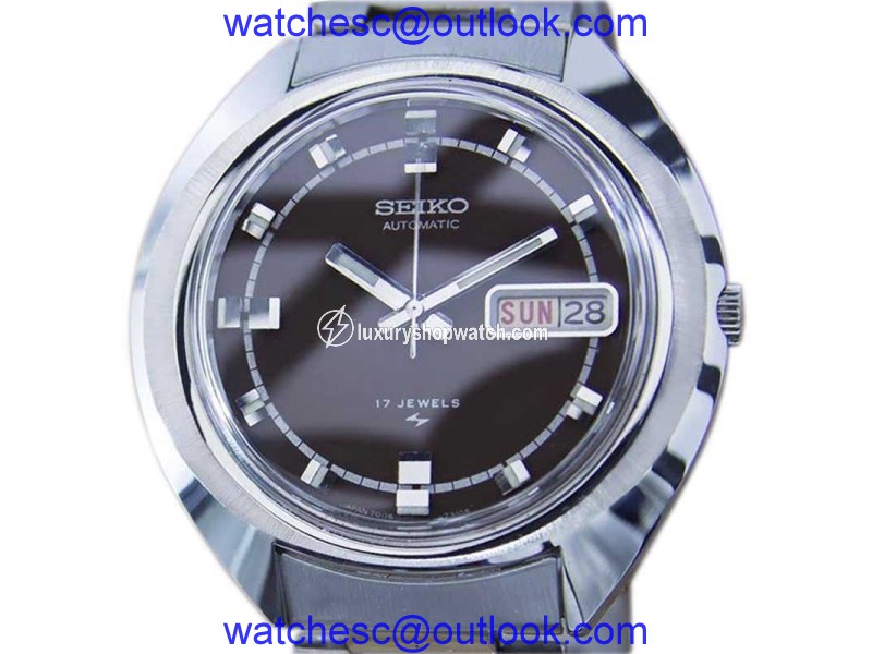 Seiko 7006 7119 Stainless Steel Automatic Vintage 39mm Mens Watch 1970s Seiko