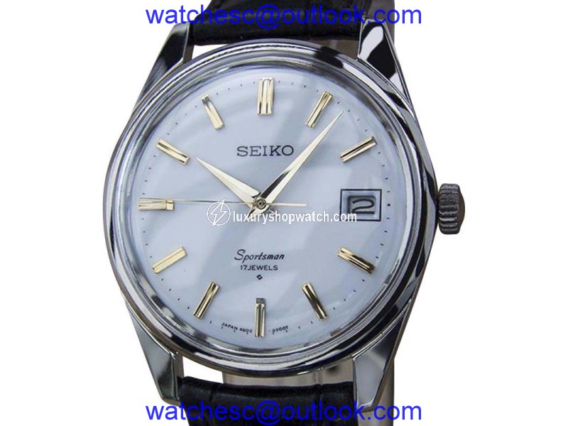 Seiko Sportsman Stainless Steel Manual Vintage 36mm Mens Watch Year 1960 Seiko Sportsman